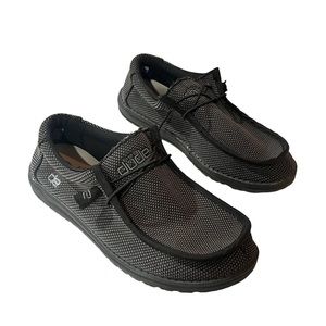 Hey Dude Wally L Sox Mens  Black Slip On Size 10 EU 43 UK 9
